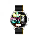 Смарт часы, Kieslect, Calling Watch Kr2, YFT2071EU, Дисплей 1.43" AMOLED FHD, Разрешение 466 x 466, Водонепроницаемость (IP68), Батарея 360 мАч, Нержавеющая сталь