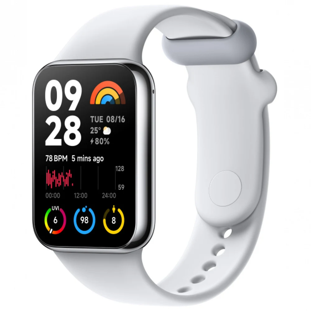 Фитнес браслет, Xiaomi, Smart Band 8 Pro, M2333B1 / BHR8007GL, 1.74" AMOLED, Разрешение экрана 336 x 480, Аккумулятор 289 мАч, Водонепроницаемость 5 АТМ, Серый