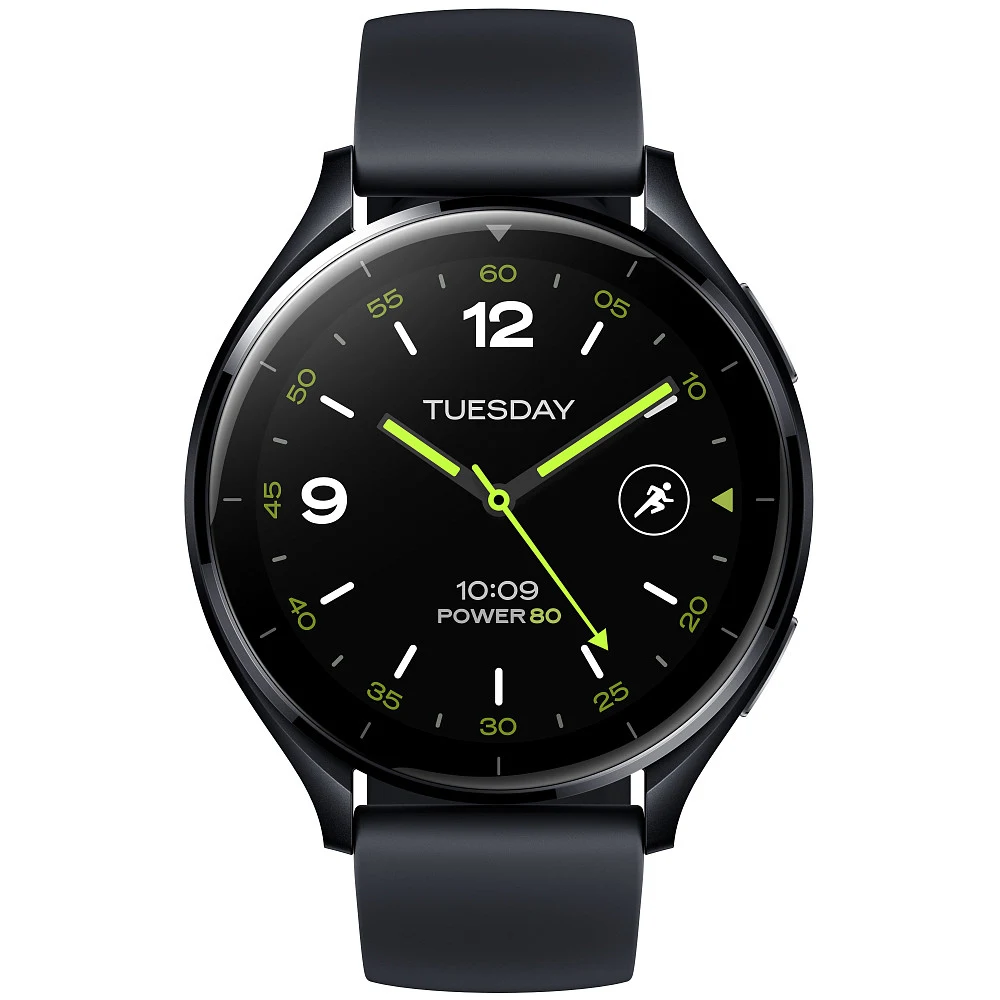 Смарт часы, Xiaomi, Watch 2, M2320W1 / BHR8035GL, Дисплей 1.43" AMOLED, Разрешение 466 x 466, Водонепроницаемые (5 АТМ), GPS+GLONASS, Galileo, BDS, QZSS, Батарея 495 мАч, Совместимость только с Andr