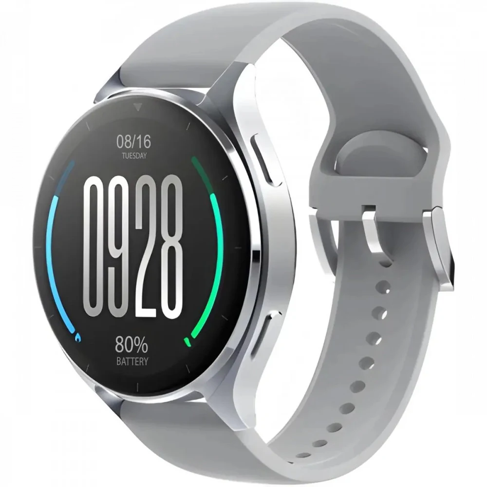 Смарт часы, Xiaomi, Watch 2, M2320W1 / BHR8034GL, Дисплей 1.43" AMOLED, Разрешение 466 x 466, Водонепроницаемые (5 АТМ), GPS+GLONASS, Galileo, BDS, QZSS, Батарея 495 мАч, Совместимость только с Andr