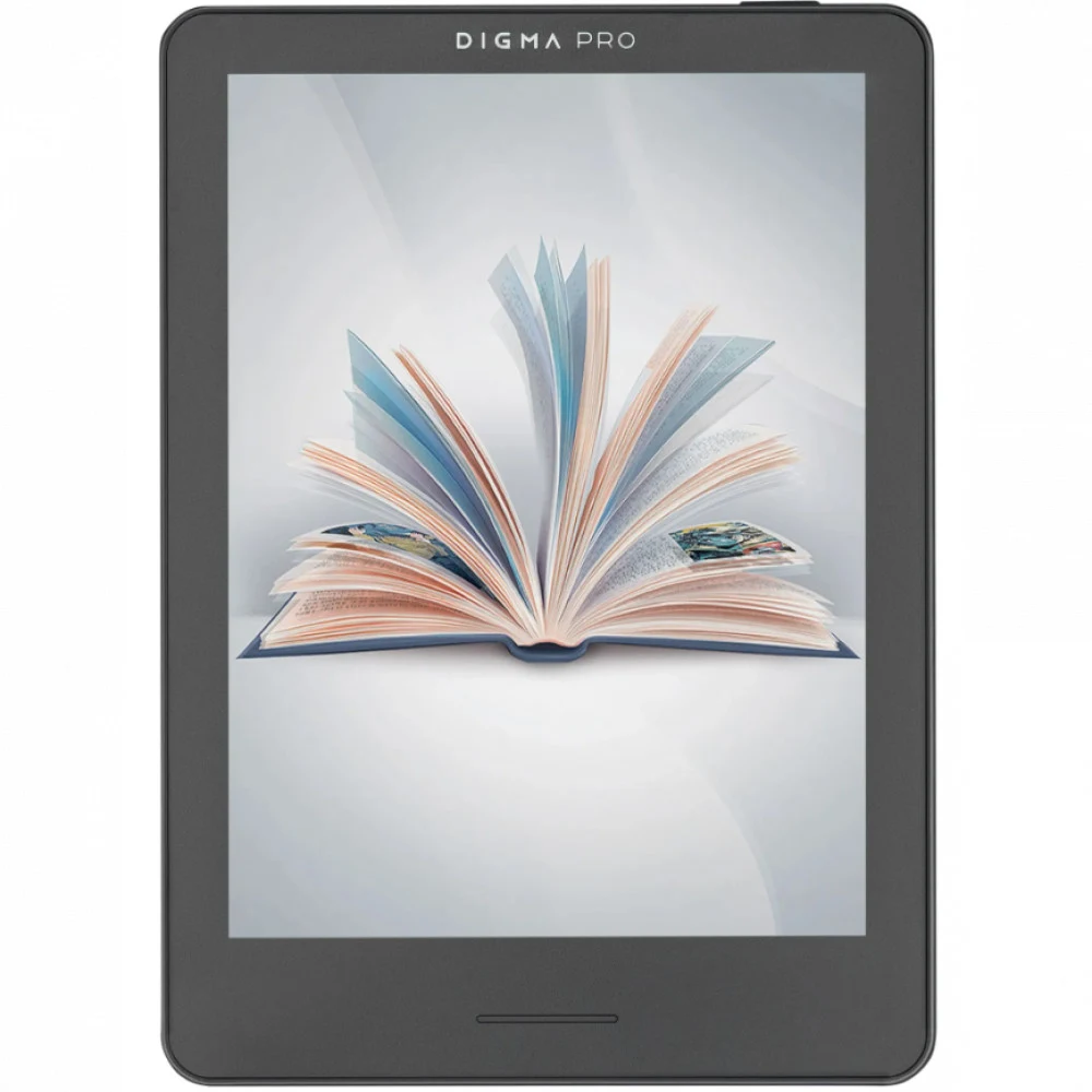 Электронная книга Digma pro Cosmic 6 6" E-Ink Kaleido 3 1072x1448 Touch Screen 1.8Ghz 3072/32Gb/SD/microSDHC/подсветка дисплея темно-серый (в компл.:обложка)