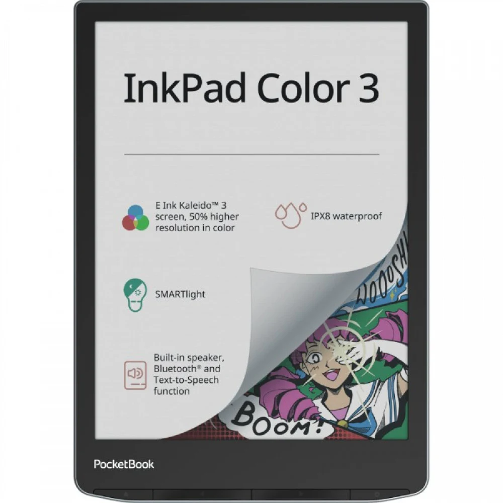 Электронная книга POCKET BOOK InkPad Color 3 (PB743K3-1-CIS) (Stormy Sea)