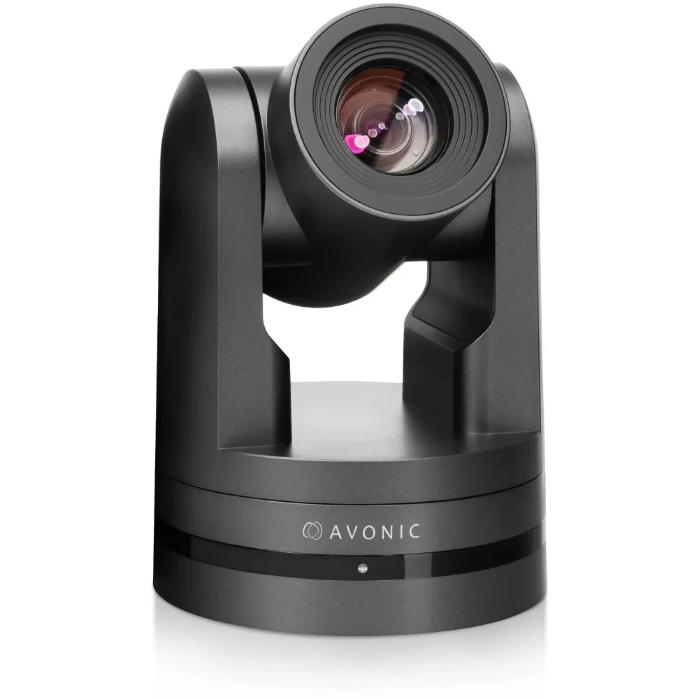 PTZ-камера Avonic AV-CM70-IP-B Черного цвета - сенсор High SNR CMOS 2.12 Мп - 20-кратный оптический зум подключение - Ethernet: RJ-45 - HDMI (выход): 1080p60 - SDI (выход): 1080p60, SMPTE 425M level