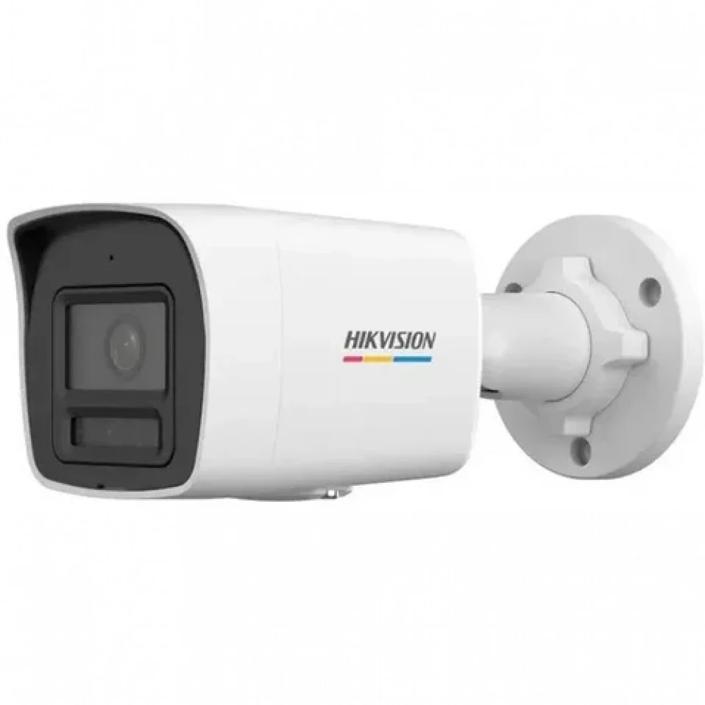 IP видеокамера, Hikvision, DS-2CD1047G2H-LIUF, Цилиндрическая, CMOS- матрица 1/3" progressive, Smart ИК/Белая до 30м, ColorVu, 4 mp, 0.001 Lux F1.0, Фиксированный f2.8мм, Аудио 1Микрофон 1MicroSD до