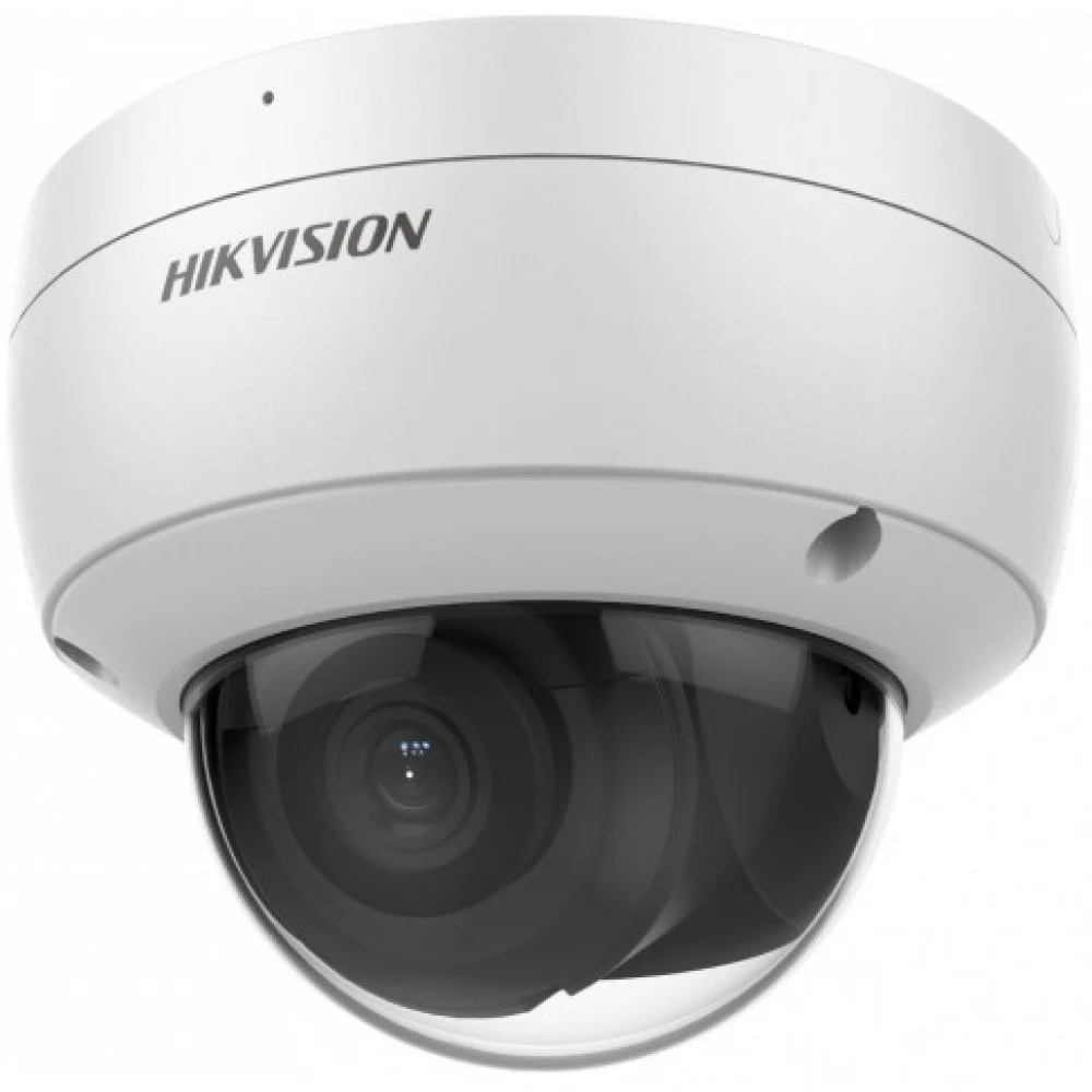 Камера видеонаблюдения IP Hikvision DS-2CD2123G2-IU(4mm) 4-4мм цв. корп.:белый