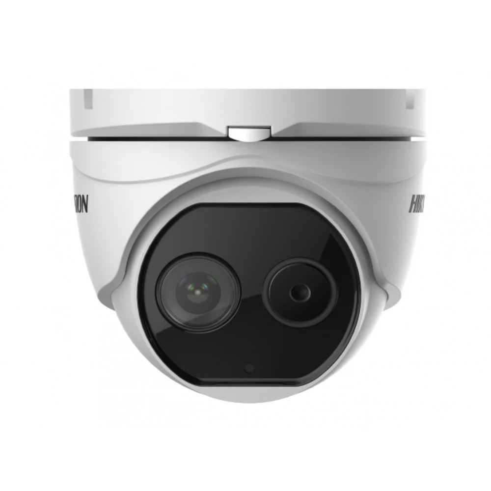 Тепловизионная купольная IP-камера ● Модуль тепловизора: разрешение 160 × 120, матрица с высокой чувствительностью ● Измерение температуры в точке, вдоль линии и в области ● Диапазон измерений темпе