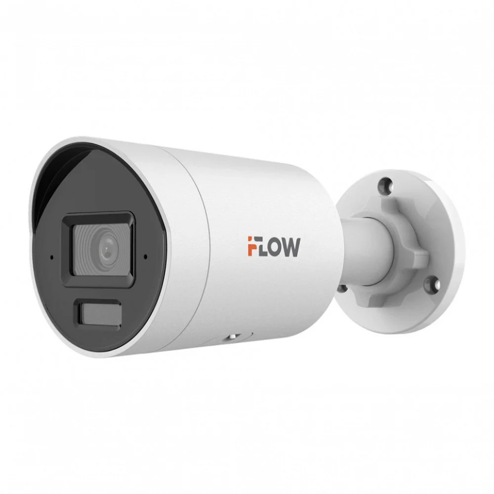 Видеокамера IP iFlow 4Mp уличная цилиндрическая F-IC-2142C2M(2.8mm)