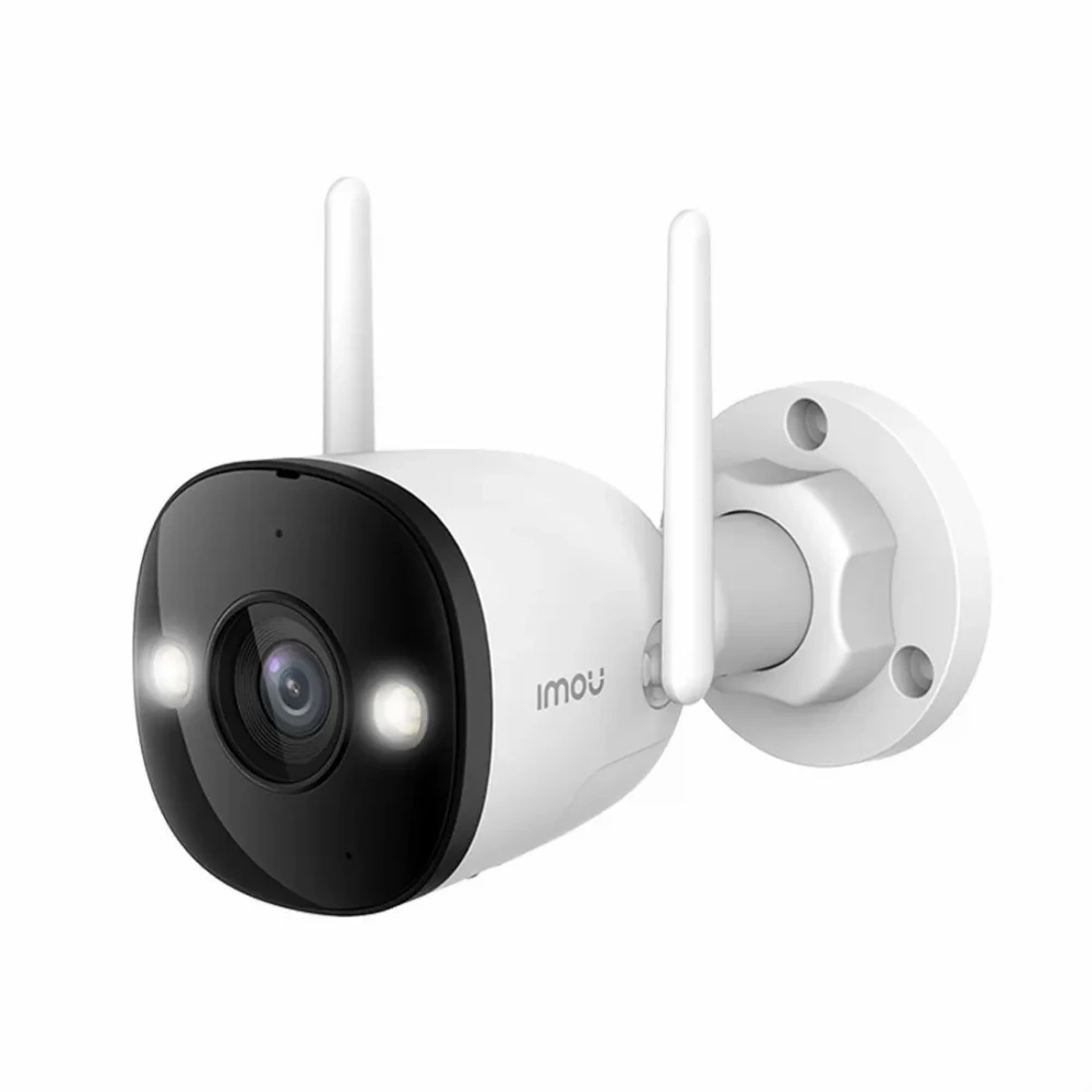 Wi-Fi видеокамера, Imou, Bullet 3 5MP, 2.8 мм, 5 Мп, ИК-подсветка 30 м, микрофон/динамик, детекция, прожектор