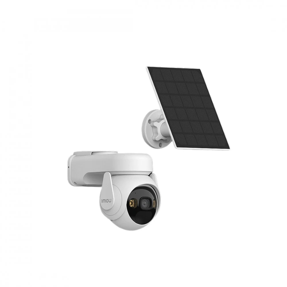 Wi-Fi видеокамера, Imou, Cell PT Kit, Беспроводная уличная поворотная IP видеокамера, 1/2.7" 3 Мп CMOS, 3K FULL COLOR