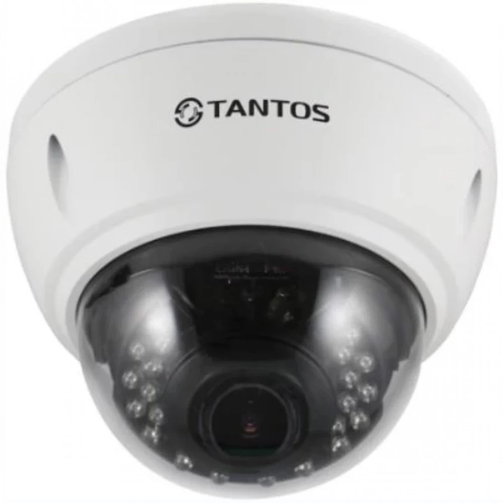 Камера видеонаблюдения IP Tantos TSi-Ve25VPA 2.8-12мм цв. корп.:белый (00-00126759)