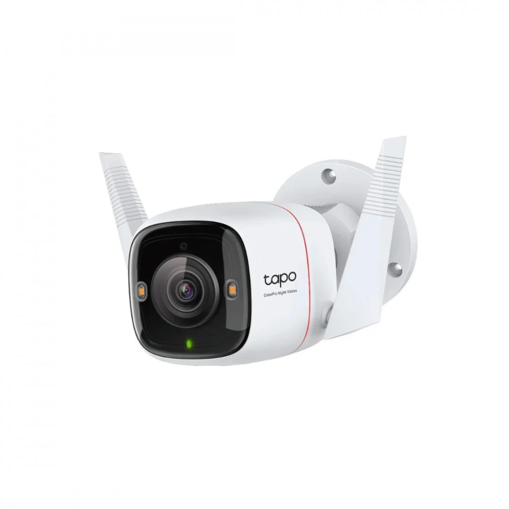 Камера видеонаблюдения TP-Link Tapo C325WB, 4MP, 2688x1520, IP66,Wi-Fi,RJ-45,MicroSD,Mic,Audio,White