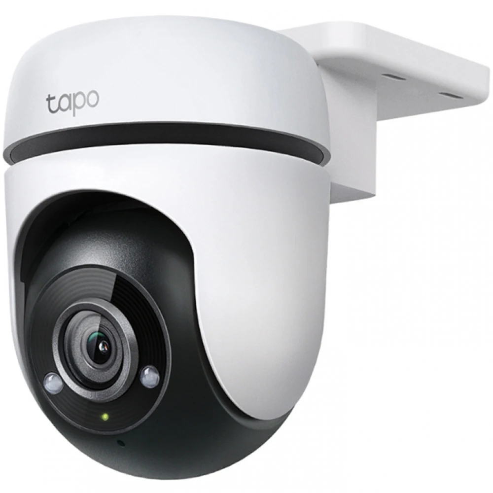 Умная уличная камера Tp-Link Tapo C500 /2 МП/FHD 1920 × 1080/microSD до 512 ГБ/поворотный механизм 360° и 130°/ИИ/ИК-подсветка/ночное видение до 30 метров/звуковая сигнализация/физическое закрытие о