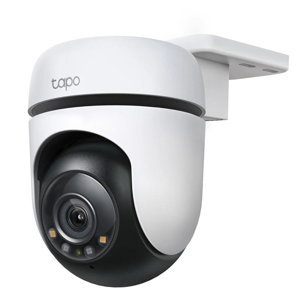 Уличная Wi-Fi камера Tapo C510W (поворотная) < Матрица 1/2.8, 3MP, f/2,0 фокусное расстояние: 3,9 мм, Starlight, ИК-подсветка 850 нм с дальностью до 30 метров, встроенные прожекторы, двустороннее