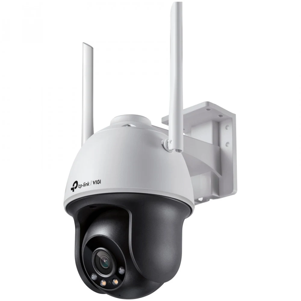 4MP Полноцветная беспроводная поворотно-наклонная IP-камера Спецификация:2.4 ГГц 150 Мбит/с, 2 × 2 MIMO, H.265+/H.265/H.264+/H.264, 1/3" CMOS-матрица с прогрессивной разверткой, Color/0.04 Lux@F1.6,