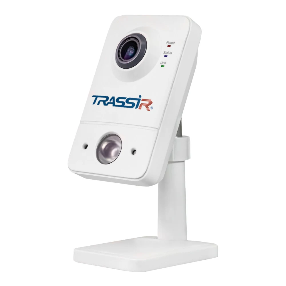 Камера видеонаблюдения IP Trassir TR-D7121IR1W Wi-Fi 2.8-2.8мм цв. корп.:белый (TR-D7121IR1W (2.8 MM))