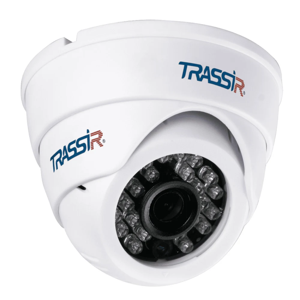 Камера видеонаблюдения IP Trassir TR-D8121IR2W Wi-Fi 2.8-2.8мм цв. корп.:белый (TR-D8121IR2W (2.8 MM))
