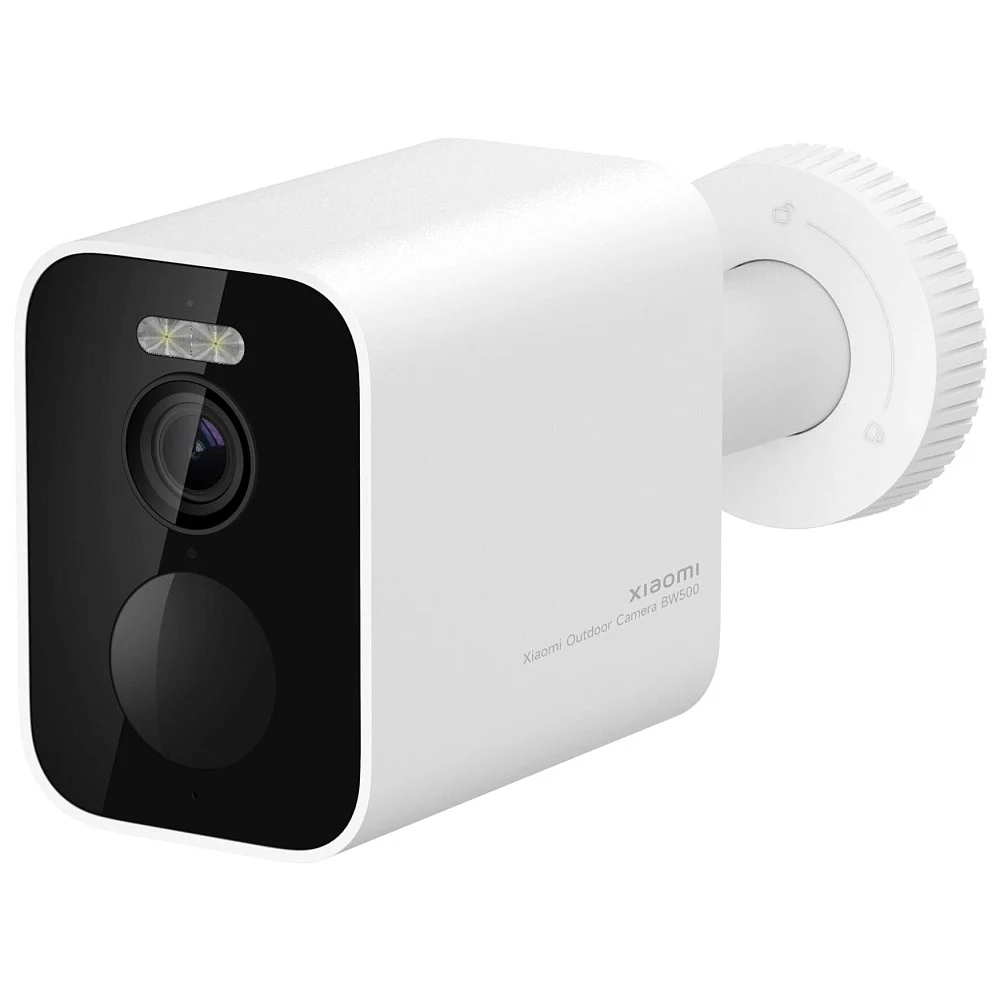 Цифровая видеокамера, Xiaomi, Outdoor Camera BW500, BHR8301GL, Разрешение 2560x1440, 4MP, Поле зрения объектива 136°, 802.11b/g/n/ax 2,4 ГГц, Карта памяти Micro SD, От -20 °C до 55 °C, IP67