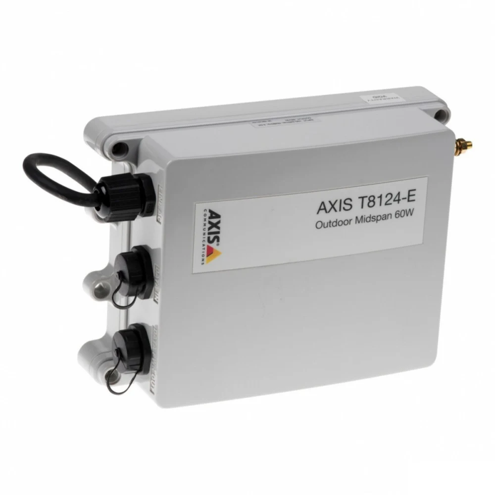 5031-241 AXIS разветвитель питания AXIS T8124-E OUTDOOR MIDSPAN 60w том числе 5503-531 ELECTRICAL SAFETY KIT B 230VAC