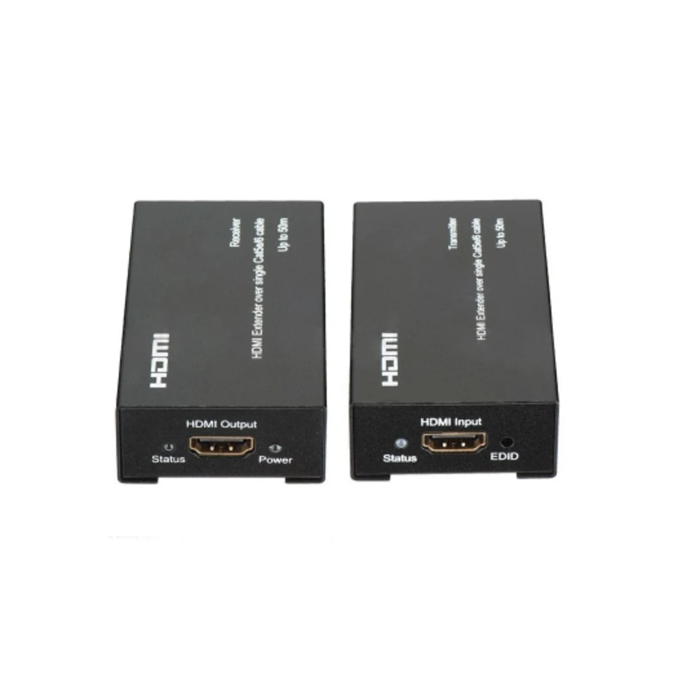 Приемопередатчик Osnovo TA-Hi/1+RA-Hi/1 Комплект для передачи HDMI по одному кабелю витой пары CAT5e/6 до 50м. Разрешение до 1080p, 36бит(Deep Color). Поддержка 3D и HDCP. Скорость передачи данных д