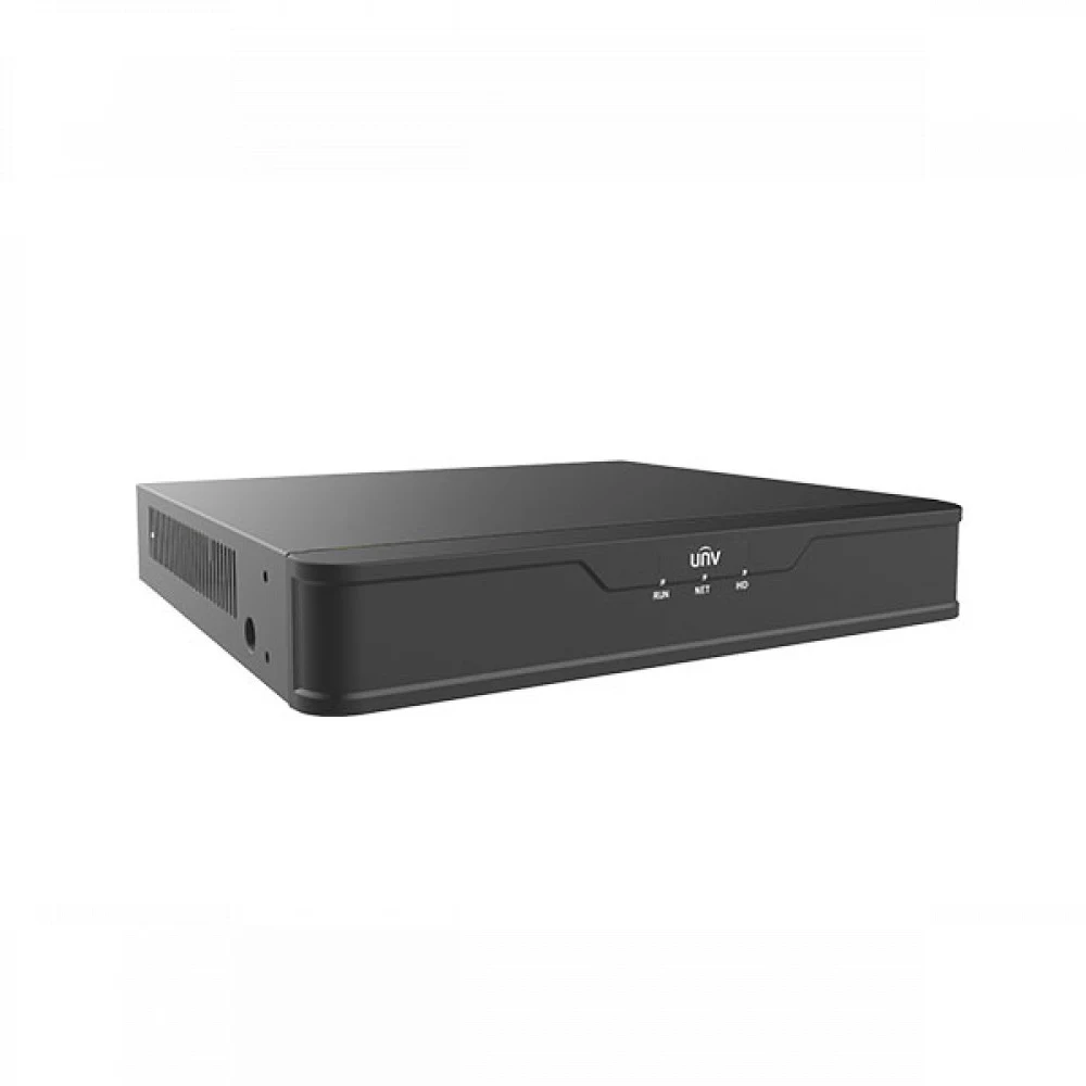 UNV NVR301-08S3-P8 Видеорегистратор IP 8-ми канальный с 8 POE портами. Видеовыходы HDMI/ VGA, Аудио