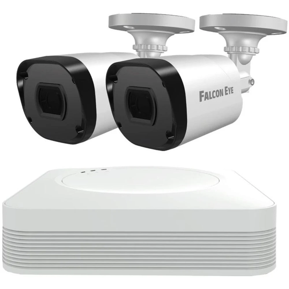 Комплект видеонаблюдения 4CH + 2CAM KIT FE-104MHD LIGHT SMA FALCON EYE