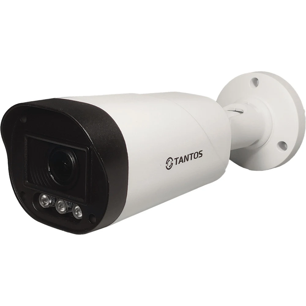 Камера видеонаблюдения аналоговая Tantos TSc-P5HDv 2.8-12мм HD-CVI HD-TVI цв. корп.:белый/черный (00-00157592)