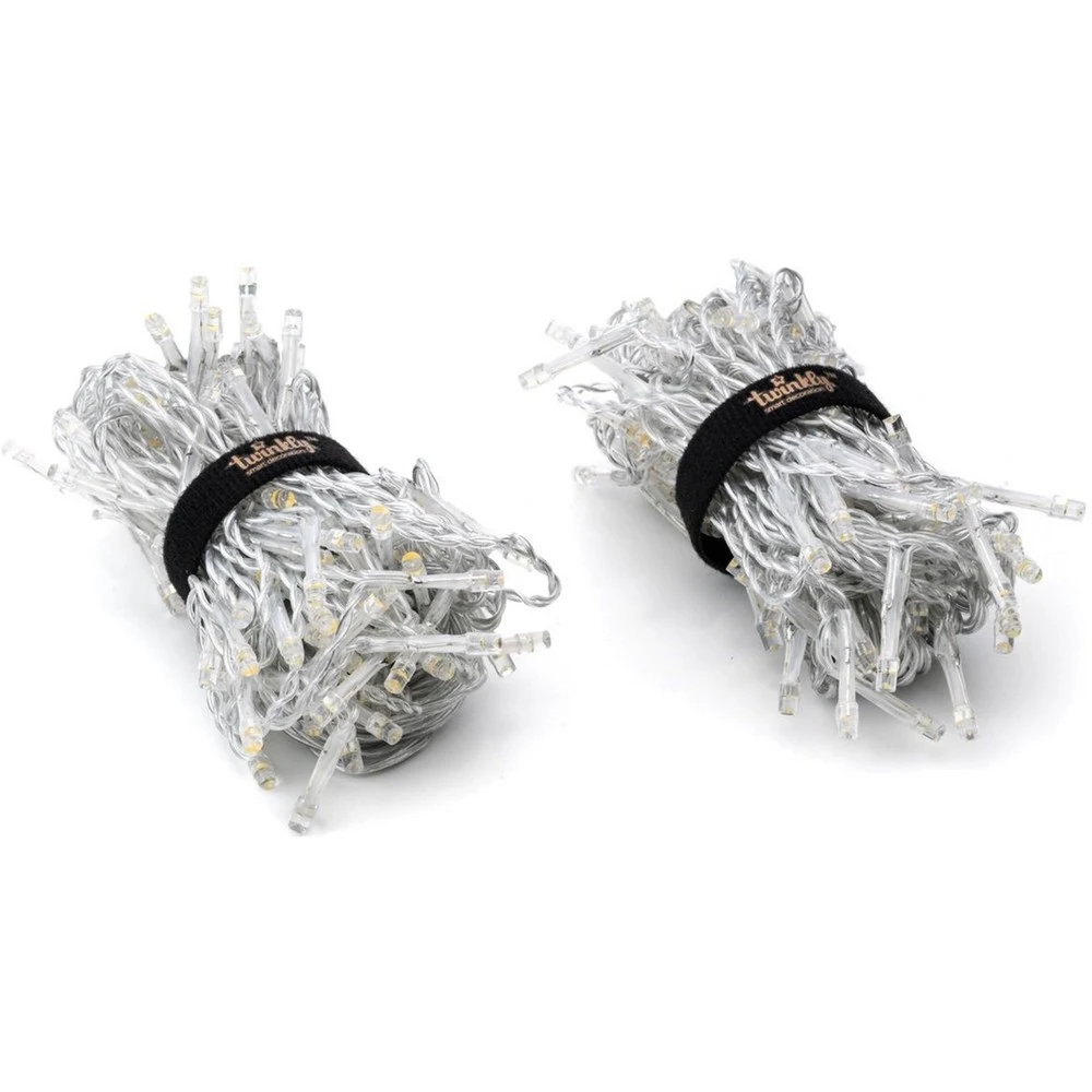 Гирлянда Twinkly Icicle 190 AWW LED Gold Edition, 190 Leds, 5 x 0.7 m, 30000 h, 4 mm, White