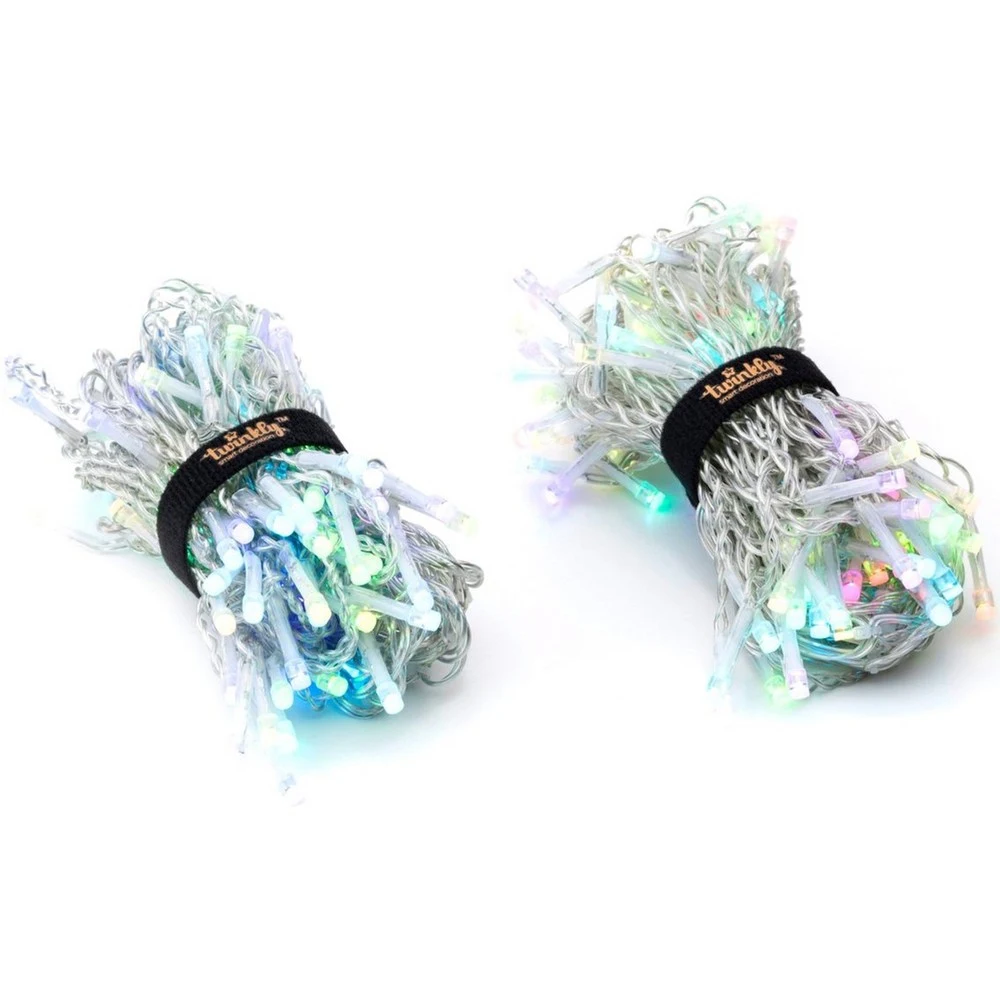 Гирлянда Twinkly Icicle 190 RGB LED, 190 Leds, 5 x 0.7 m, 30000 h, 4.3 mm, White