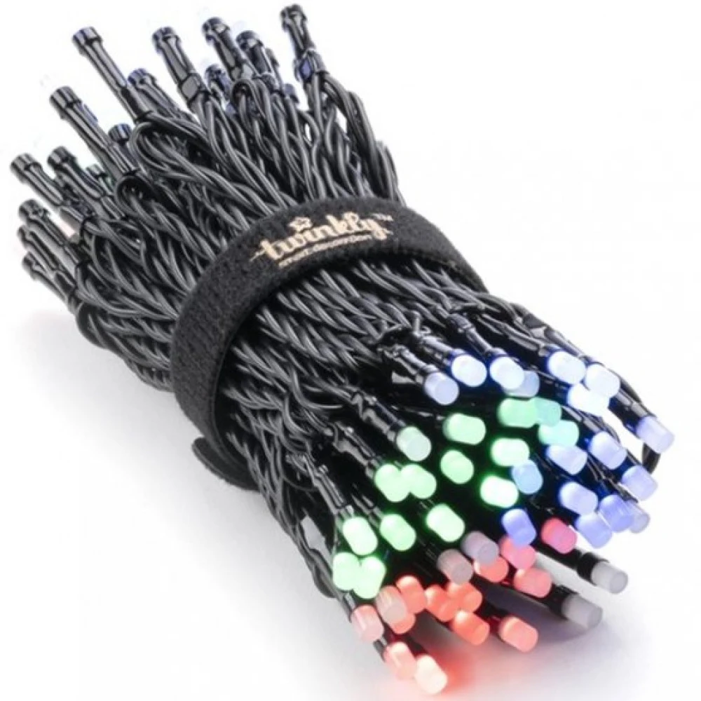 Гирлянда Twinkly Strings 100 RGB LED, 100 Leds, 8 m, 30000 h, 4.3 mm, Black