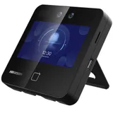 Контроллер доступа, Hikvision, DS-K1T343MWX, терминал распознавания лиц, 4,3-дюймовый сенсорный ЖК-экран,2-мегапиксельный широкоугольный объектив, встроенный модуль считывания карт M1,