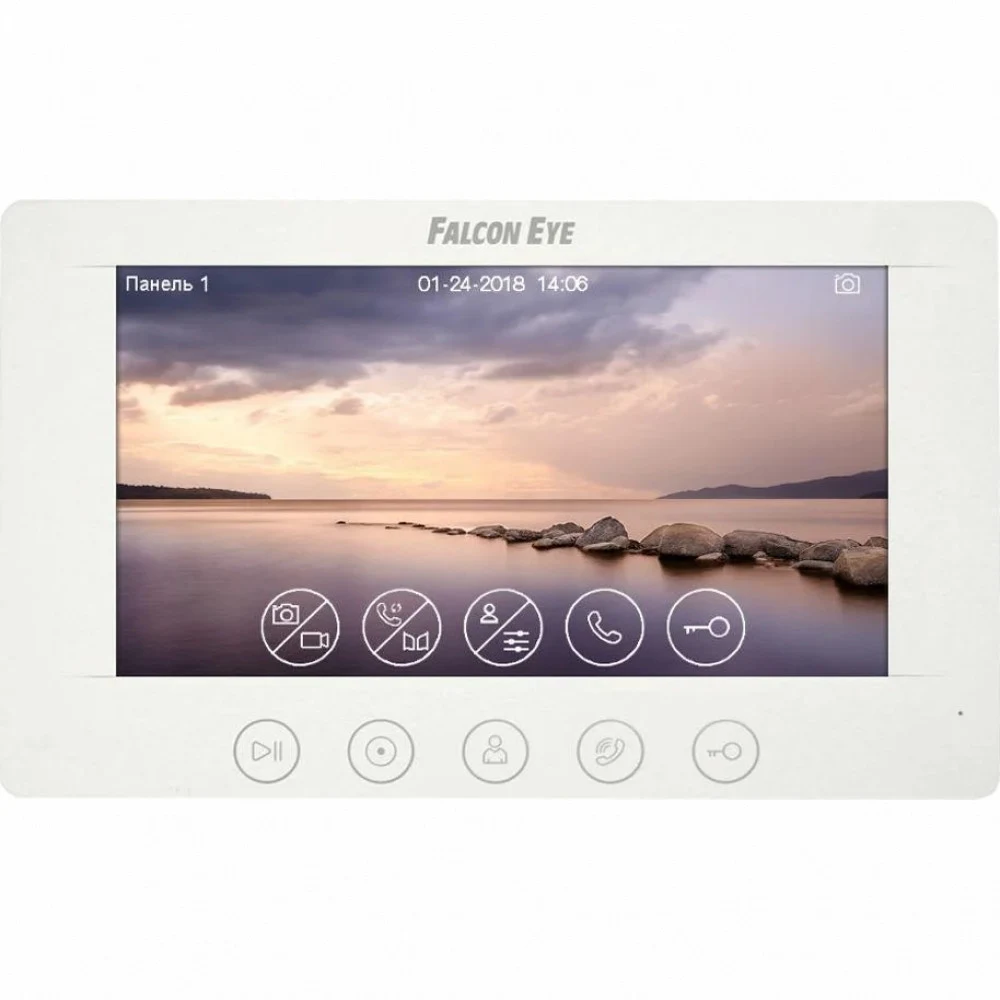 Видеодомофон Falcon Eye Cosmo HD Plus белый