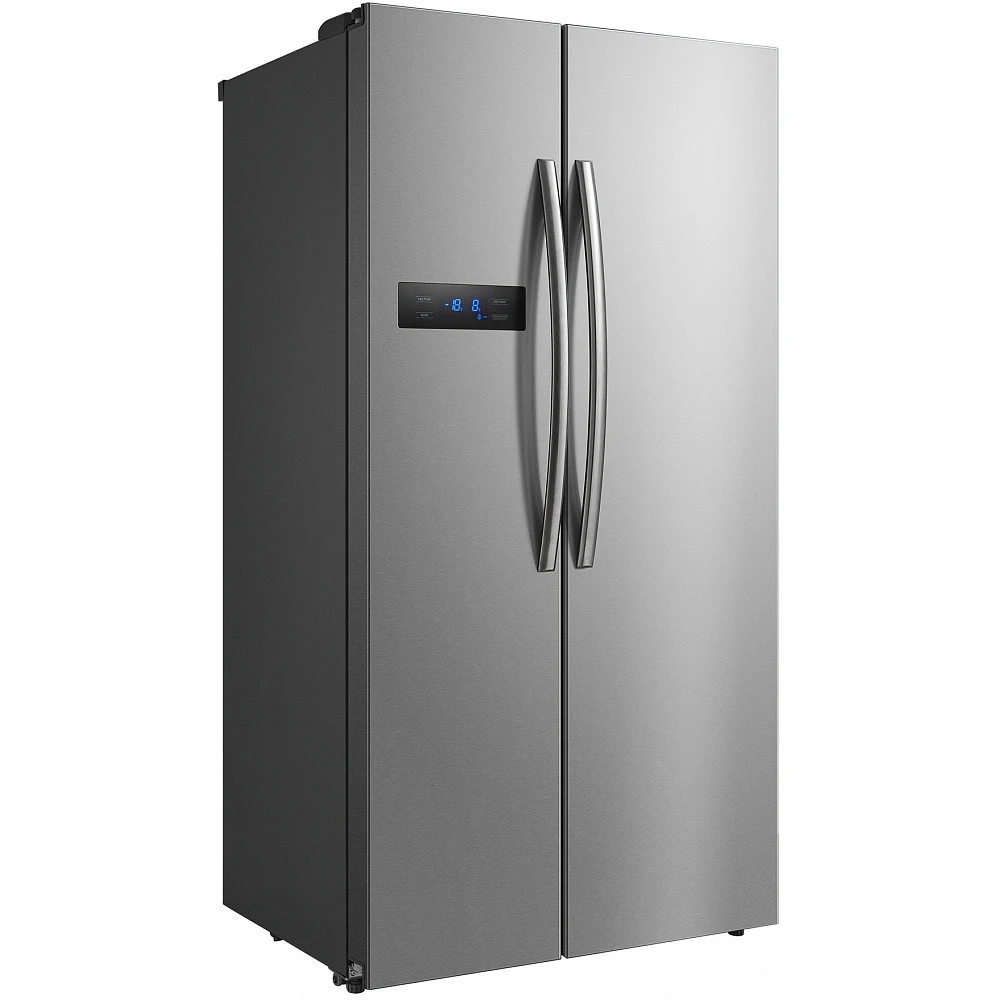 холодильники Korting/ Холодильник Side-By-Side, А+, cенсорное управление Smart Touch, Full NO FROST, Dynamic Air Cooling, режимы «Супер заморозка» и «Супер охлаждение», LED освещение камеры, 2 ящика