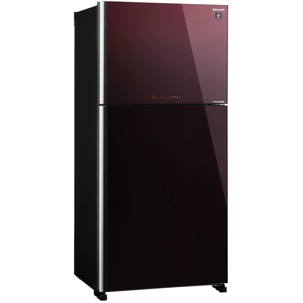 Холодильник Sharp/ Холодильник Sharp, отдельностоящий, ВхШхГ 187x86.5x74 см, объем 600 (422+178) л, No Frost, инверторный компрессор, ионизация воздуха, быстрое замораживание, быстрое охлаждение, де
