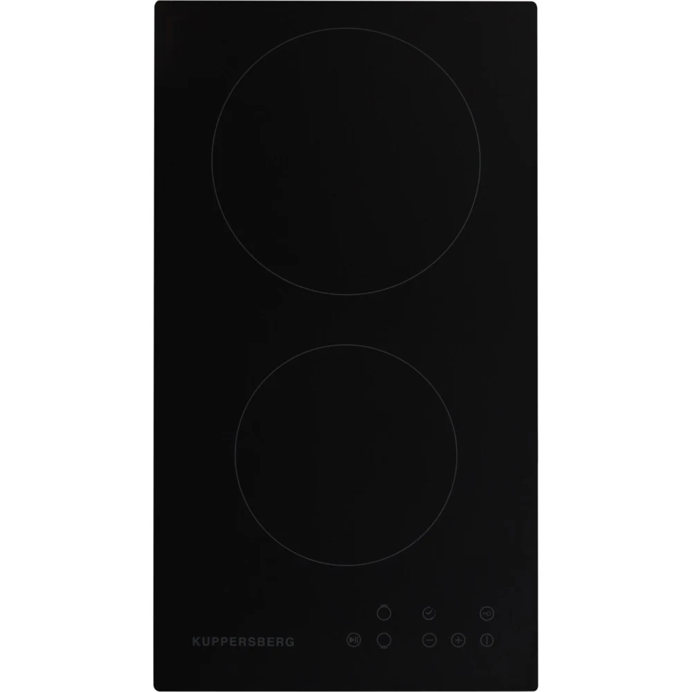 Электрическая домино Kuppersberg/ KITCHEN RETAIL / Домино, Электрическа независимая варочная поверхность стеклокерамическая, домино, ширина 30 см, 2 зоны ускоренного нагрева HI-Light, сенсорное упра
