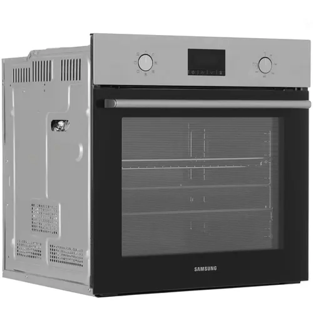 Встраиваемый духовой шкаф Samsung/ Встраиваемый духовой шкаф Samsung NV68A1145RS/WT Духовой Шкаф NV3300A с конвекцией, 68 л, 595 x 595 x 570 мм, черный/нержавеющая сталь