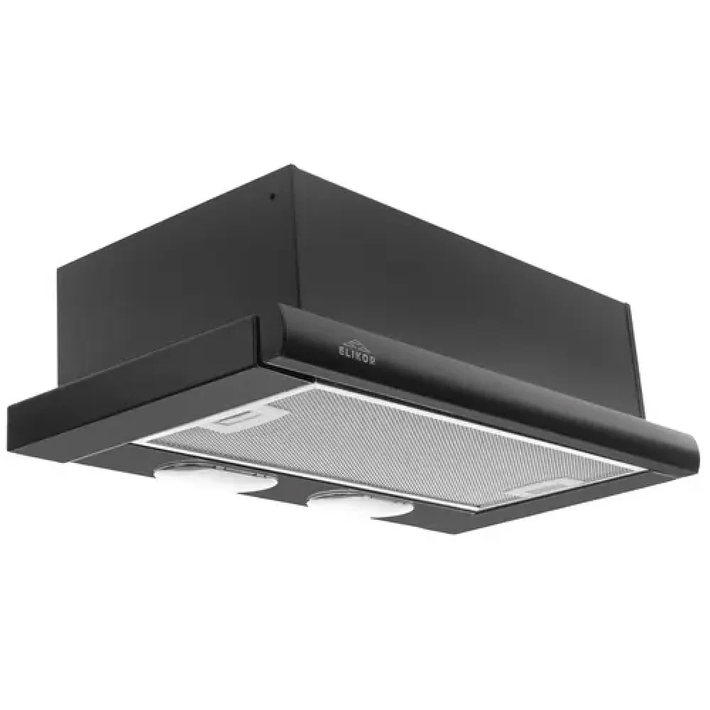 GOOD, Кухонная вытяжка ELIKOR Интегра 60П-400-В2Л черный/черн.