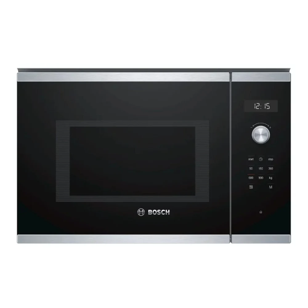 Микроволновая Печь Bosch BFL554MS0 25л. 900Вт нержавеющая сталь/черный (встраиваем (плохая упаковка)