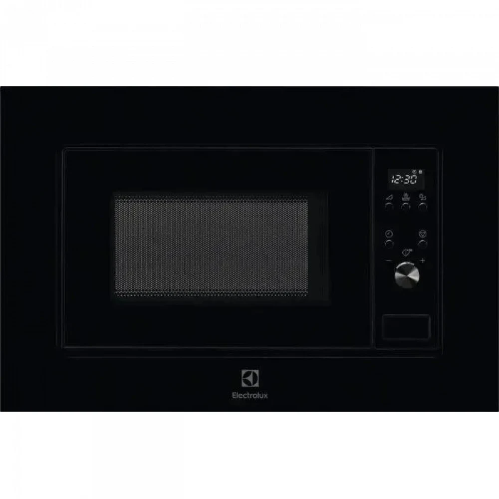 Встраиваемая микроволновая печь ELECTROLUX/ Встраиваемая микроволновая печь, объем 20 л., высота 380 мм, цвет черный