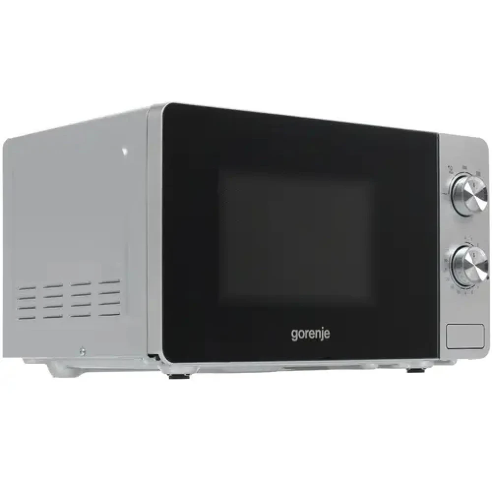 Микроволновая печь Gorenje MO17E1S, 17л., 700Вт, соло, Silver-Black