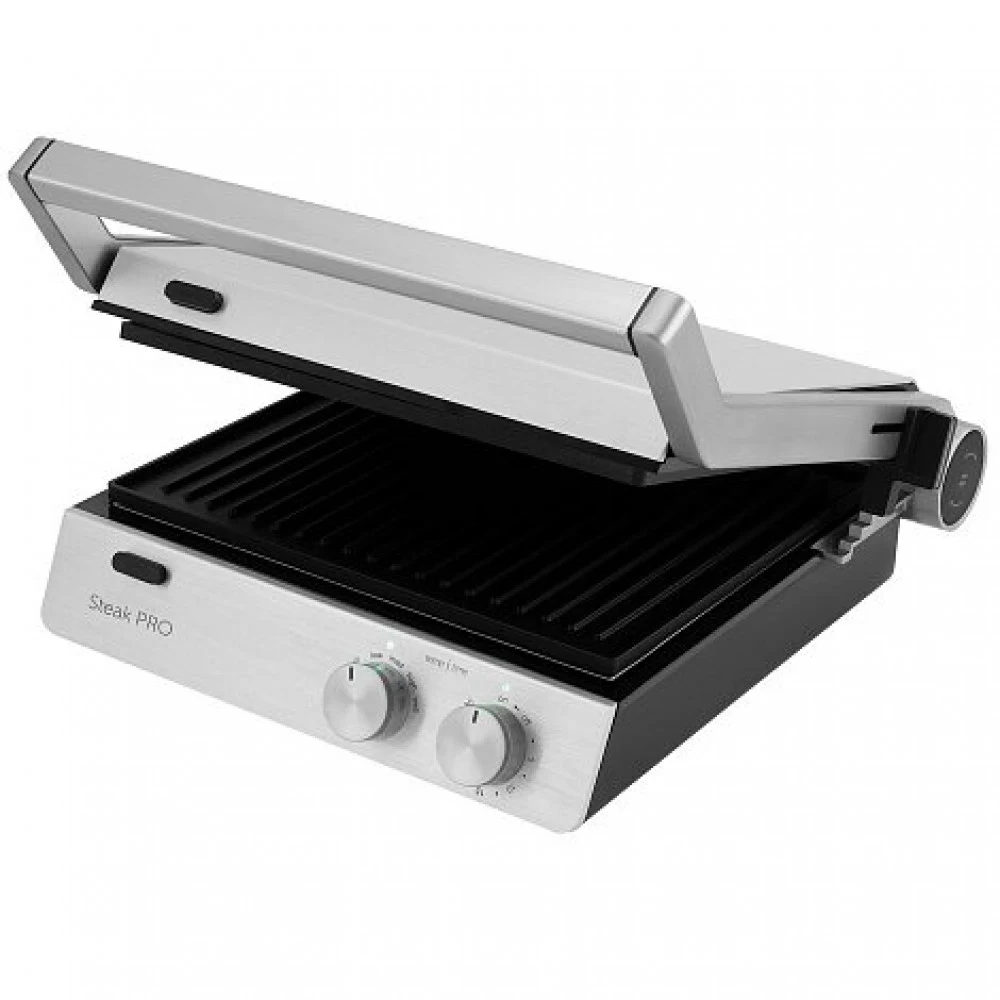 Электрогриль Polaris PGP 2803 2000Вт серебристый