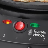Блинница, Russell Hobbs, 20920-56, Мощность 1200W, Металл, Пластик, Диаметр 30см, Световая индикация нагрева, Регулятор температуры, Антипригарное покрытие, Черный