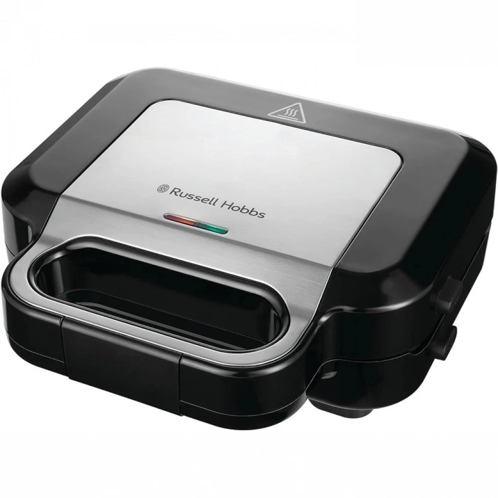 Мультимейкер, Russell Hobbs, 26810-56, Мощность 750 Вт, Сменные пластины Есть, Пластины для приготовления Гриля, Сендвичей, Толстых вафель, Цвет черный