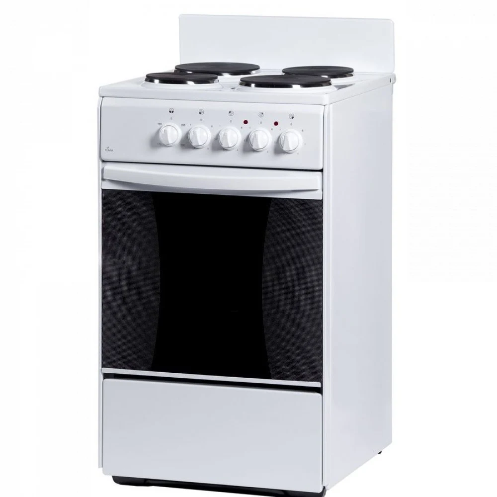 Плита Электрическая Flama AE 1402 W белый эмаль