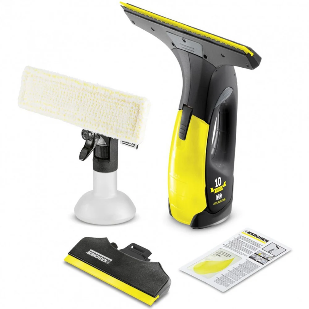 Стеклоочиститель, KARCHER, WV 2 Black Edition 1.633-425.0, Время работы 35 мин