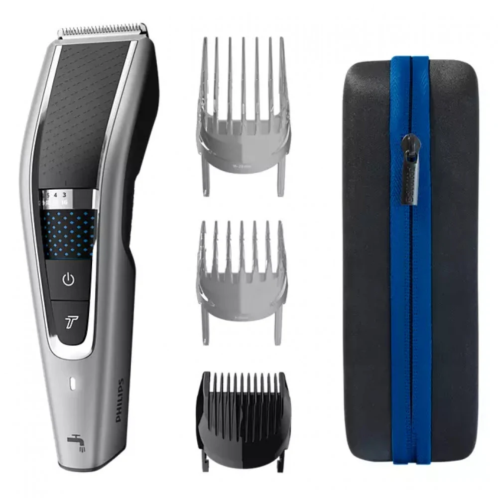 Машинка для стрижки/ Машинка для стрижки Philips HC5650/15 серебристый (насадок в компл:3шт)