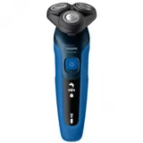 Бритва роторная Philips S5466/17 питан.:элек.сеть/аккум. синий
