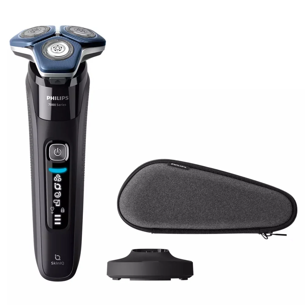 Бритва роторная/ Бритва роторная Philips S7886/35 реж.эл.:3 питан.:аккум. черный