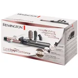 Стайлер, REMINGTON, AS8606, Механическое управление, Мощность 800W, Материал покрытия керамика и турмалин, Защита от перегрева, Ионизация,Холодный обдув, Серый