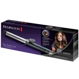 Плойка с зажимом, REMINGTON, CI6525, 46W, Диаметр щипцов 25мм, 9 температурных режимов, Диапазон температуры нагрева 130 - 220 °С, Материал покрытия керамика, Длина шнура 180 см, Черный