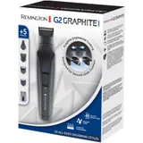 Набор для стрижки, REMINGTON, PG2000, 5 насадок, Питание от аккумулятора, Материал лезвий нержавеющая сталь, Черный